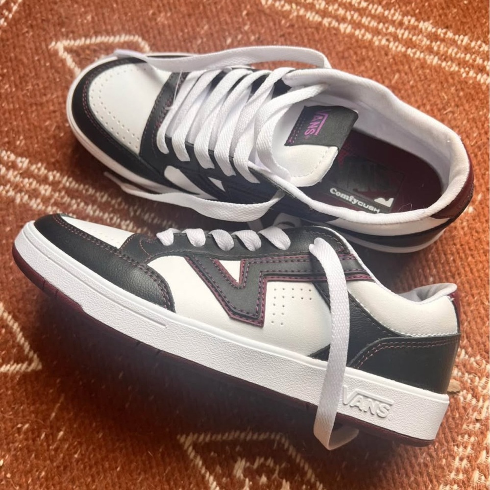 Vans Black and White Sneakers